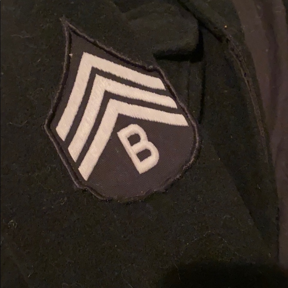 Vintage black bomber jacket (m) - Picture 3 of 5